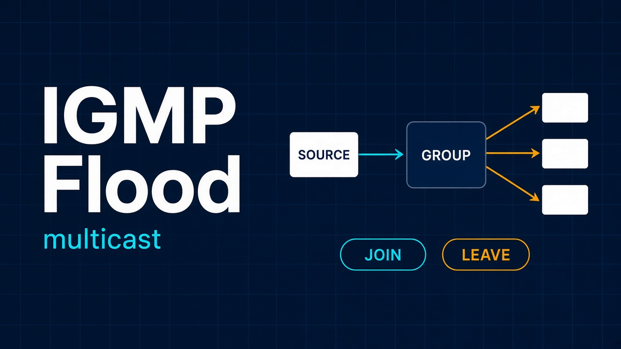 IGMP Flood: атака на multicast-сети и способы защиты