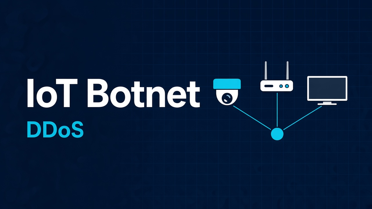 IoT Botnet DDoS: атаки через камеры, роутеры и умные устройства