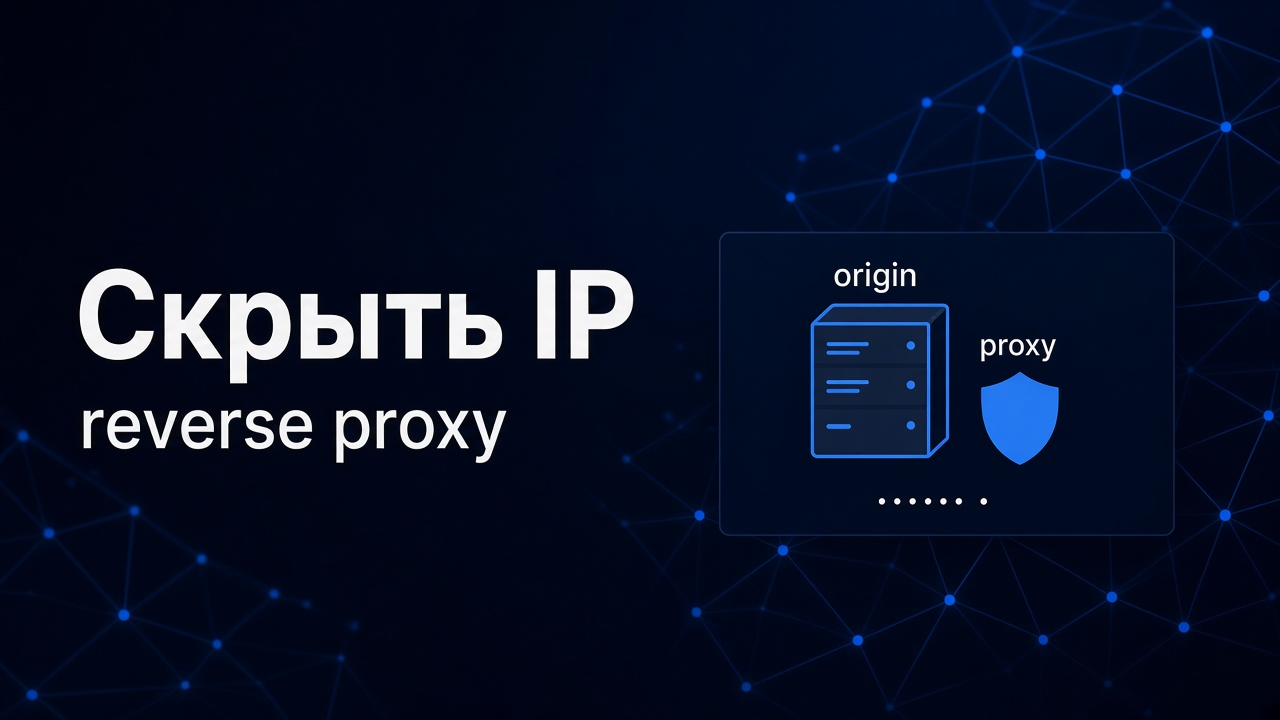 Как скрыть IP сервера сайта через reverse proxy