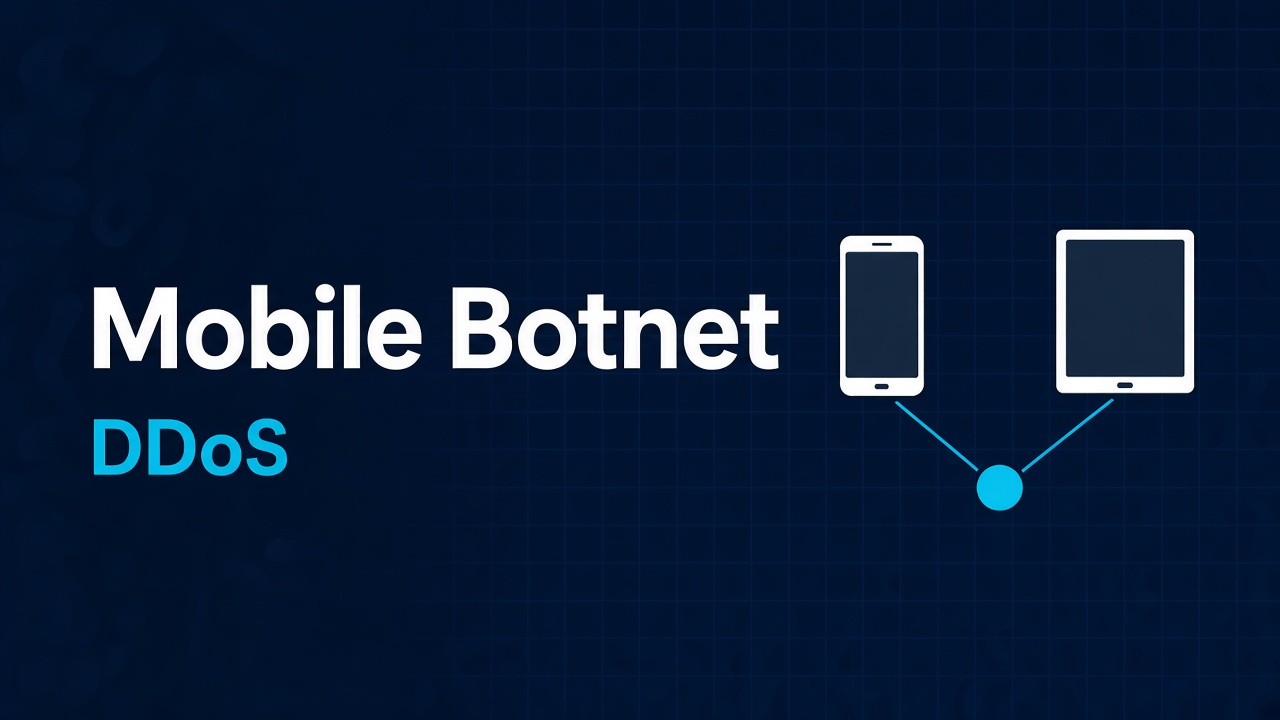Mobile Botnet DDoS: атаки через смартфоны и планшеты