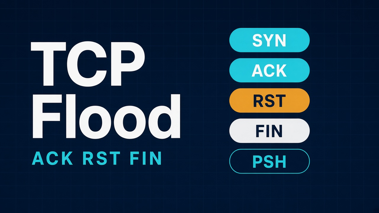 TCP Flood, ACK Flood, SYN-ACK Flood, RST Flood, FIN Flood и PSH-ACK Flood